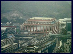 Views of the Immigration Building, Luohu Commercial City and Shenzhen Station from Shun Hing Square. See more in the skyline section.